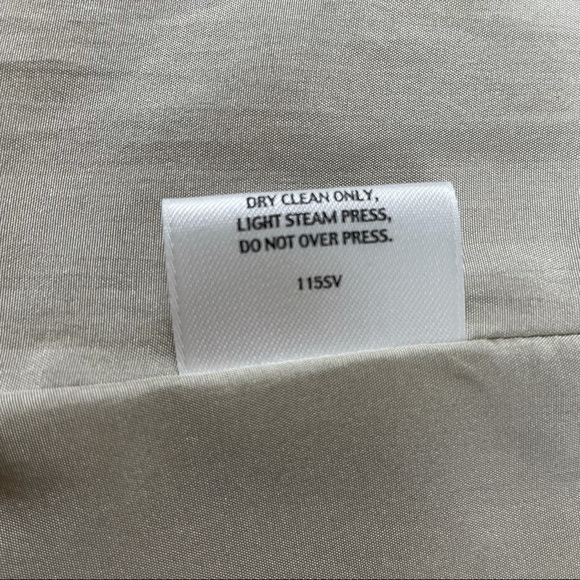 Eileen Fisher Woman Silk Textured Open Jacket Blazer Metallic Gold Size 3X - Picture 7 of 10